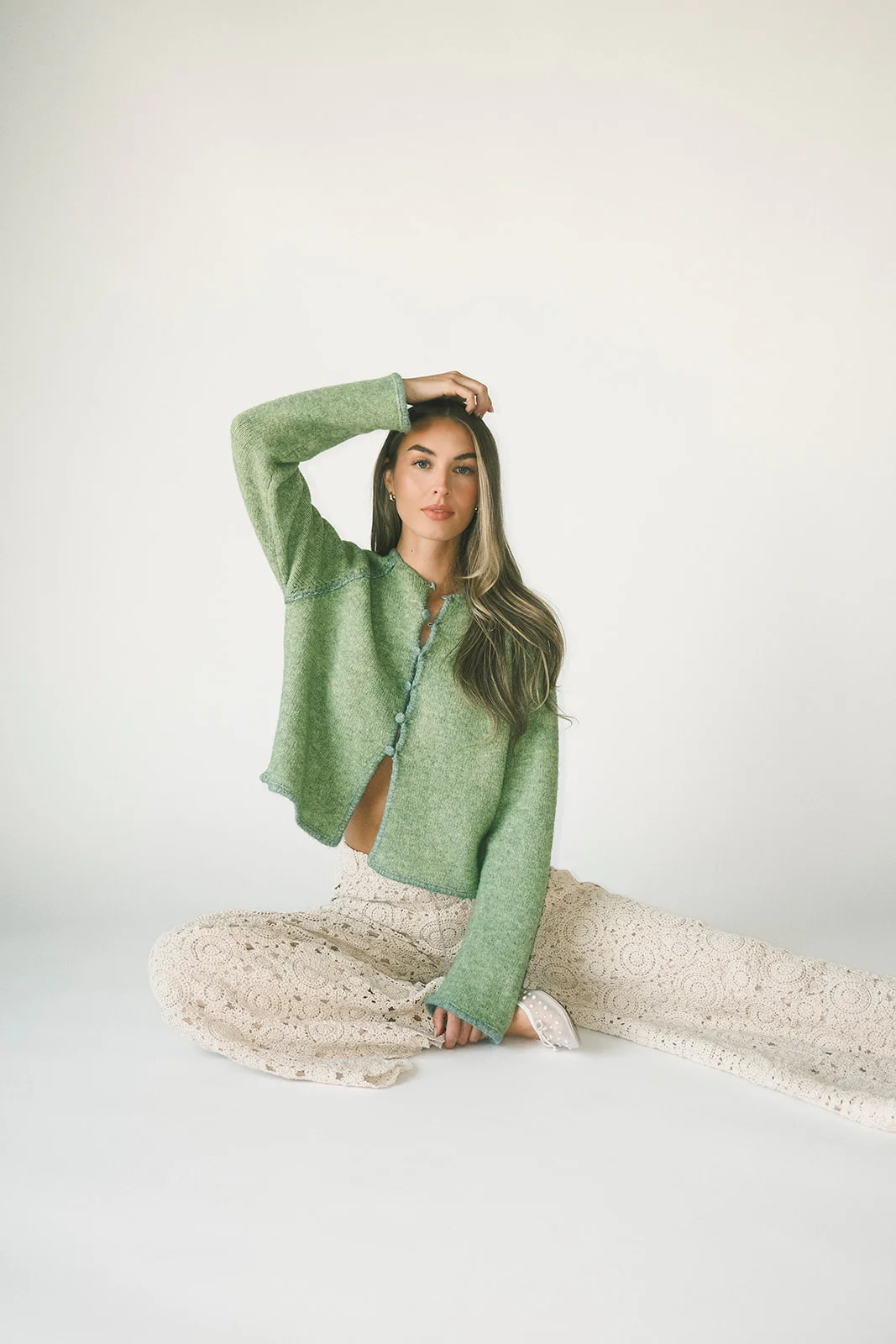 liv cardigan // green *zoco exclusive* - Image 16