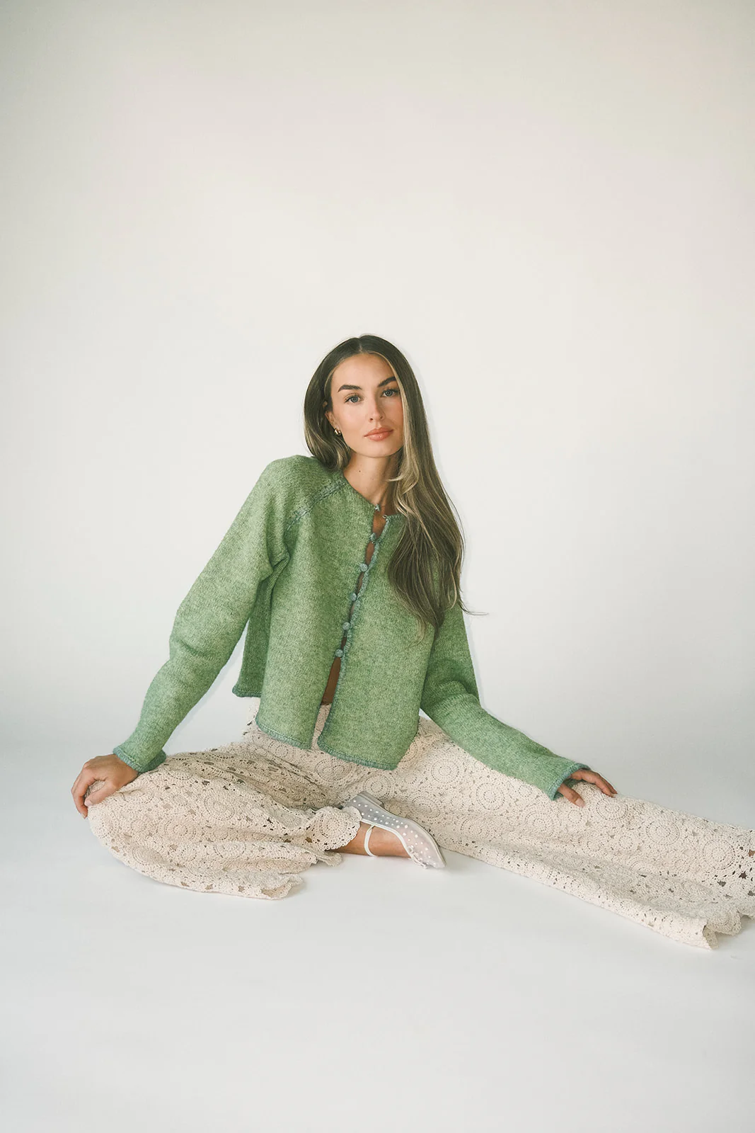 liv cardigan // green *zoco exclusive* - Image 17