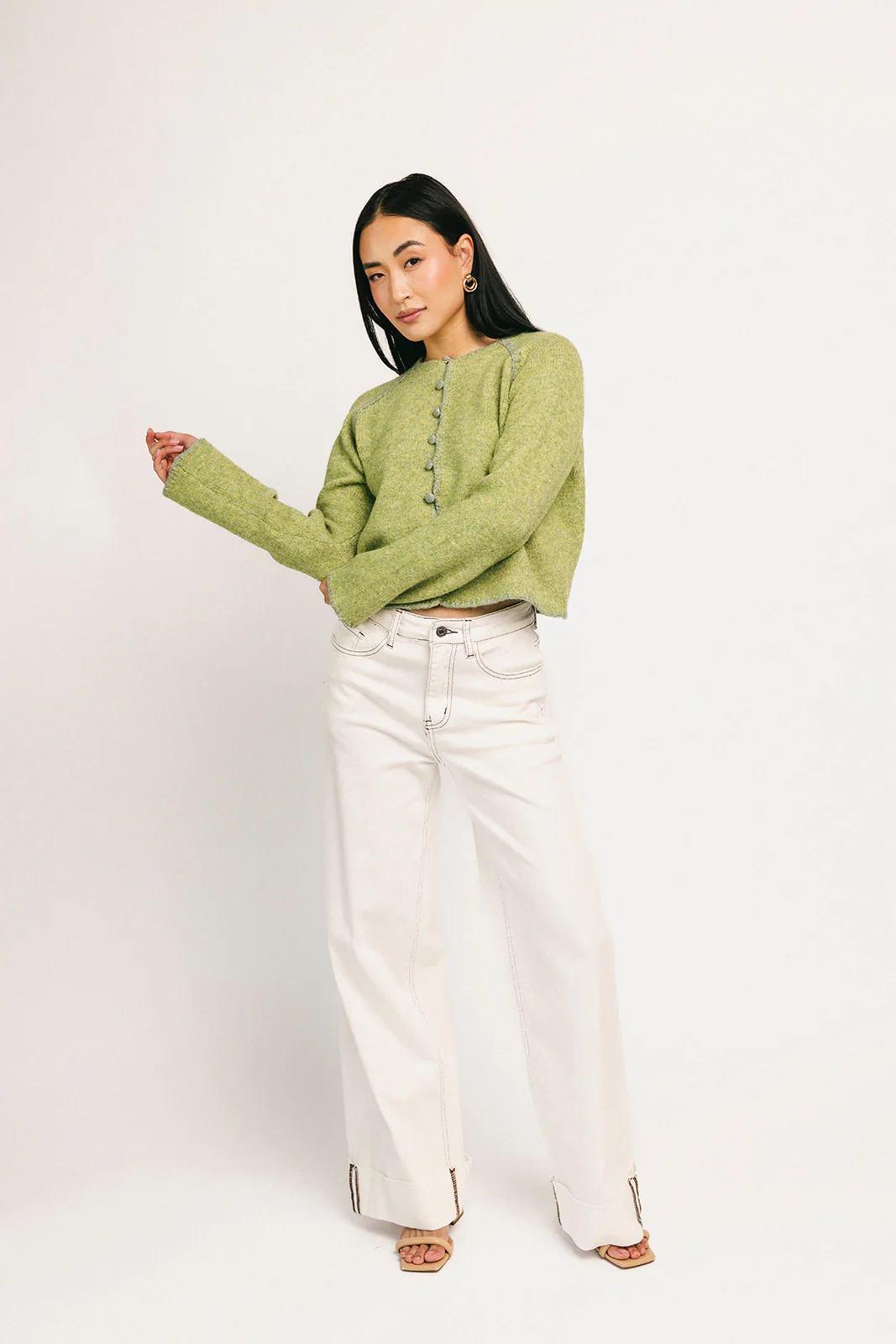 liv cardigan // green *zoco exclusive* - Image 21