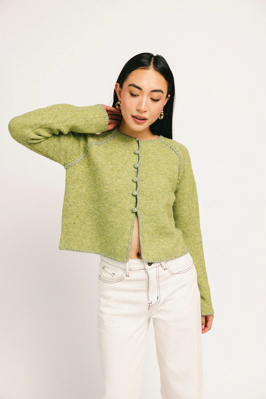 liv cardigan // green *zoco exclusive* - Image 24