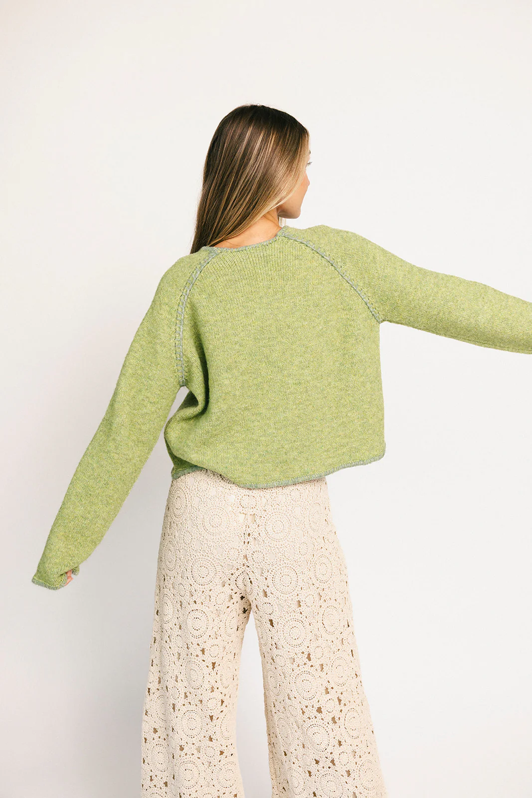 liv cardigan // green *zoco exclusive* - Image 4