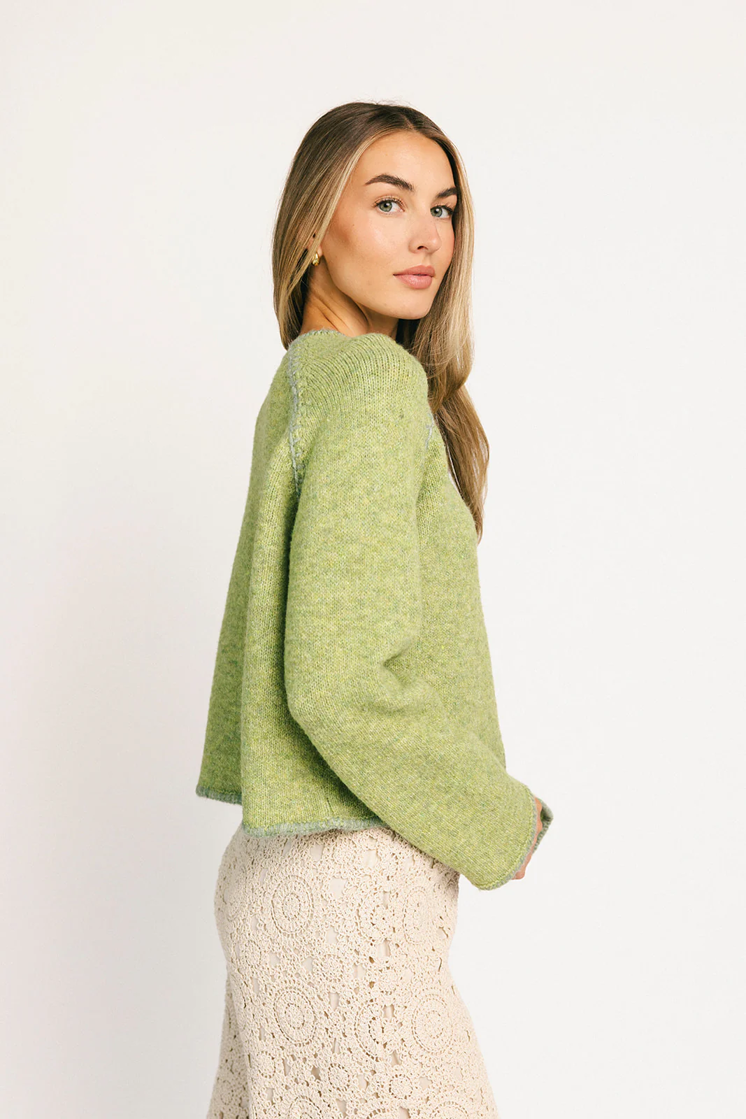 liv cardigan // green *zoco exclusive* - Image 5