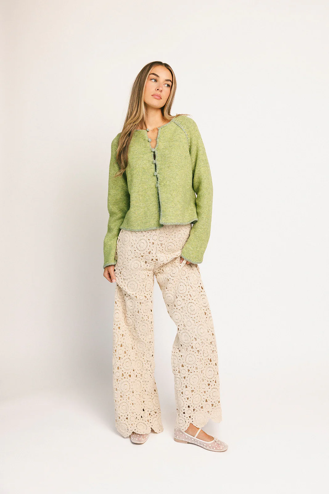 liv cardigan // green *zoco exclusive* - Image 8