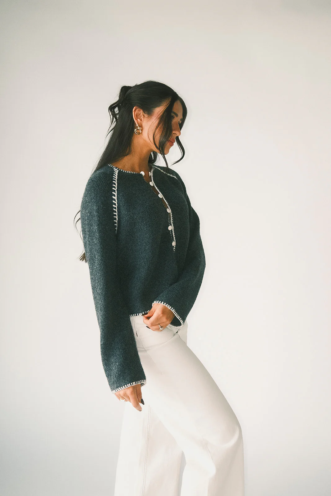 liv cardigan // grey *zoco exclusive* - Image 6