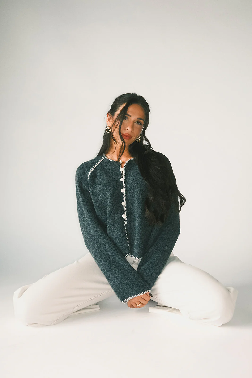 liv cardigan // grey *zoco exclusive* - Image 9
