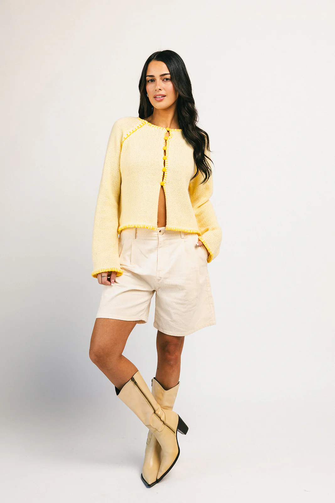 liv cardigan // yellow *zoco exclusive* - Image 11
