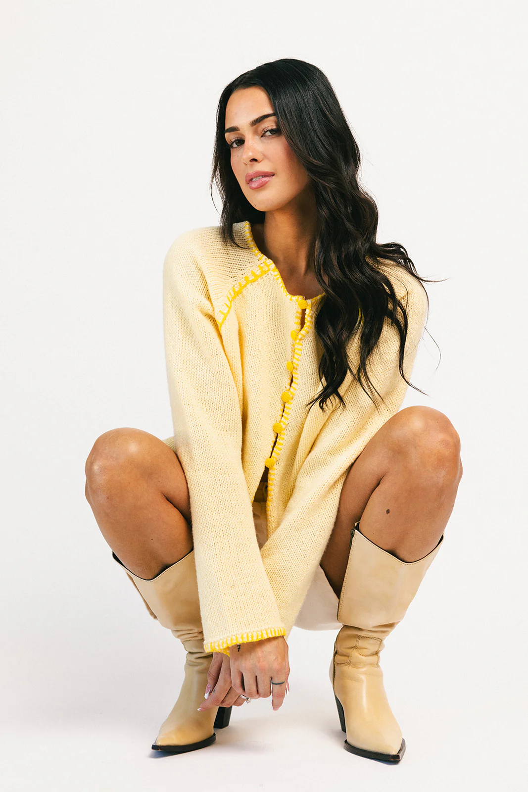 liv cardigan // yellow *zoco exclusive* - Image 12