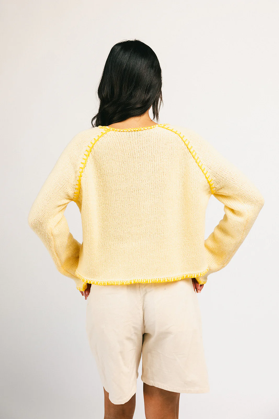 liv cardigan // yellow *zoco exclusive* - Image 9
