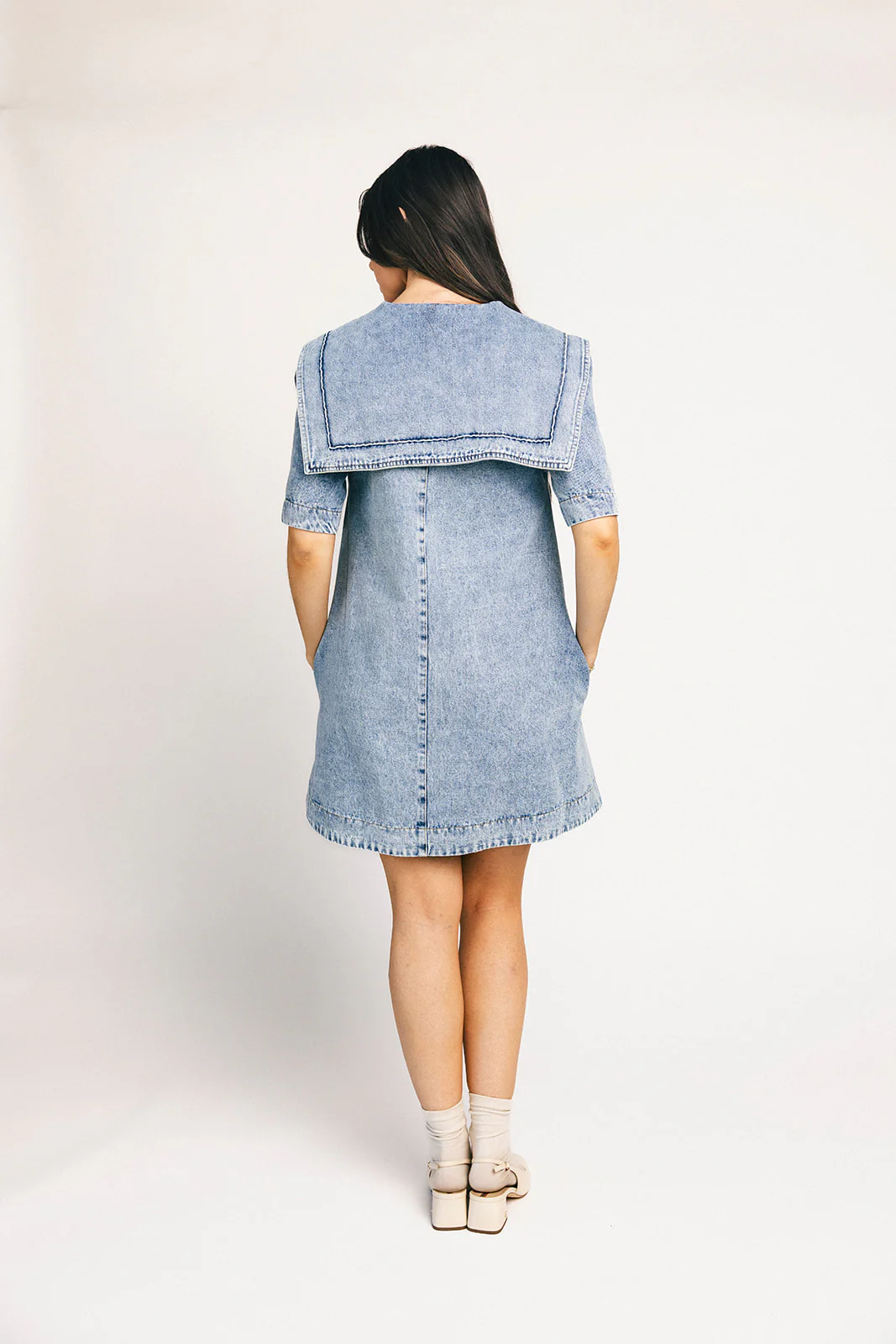 naomi denim dress - Image 5