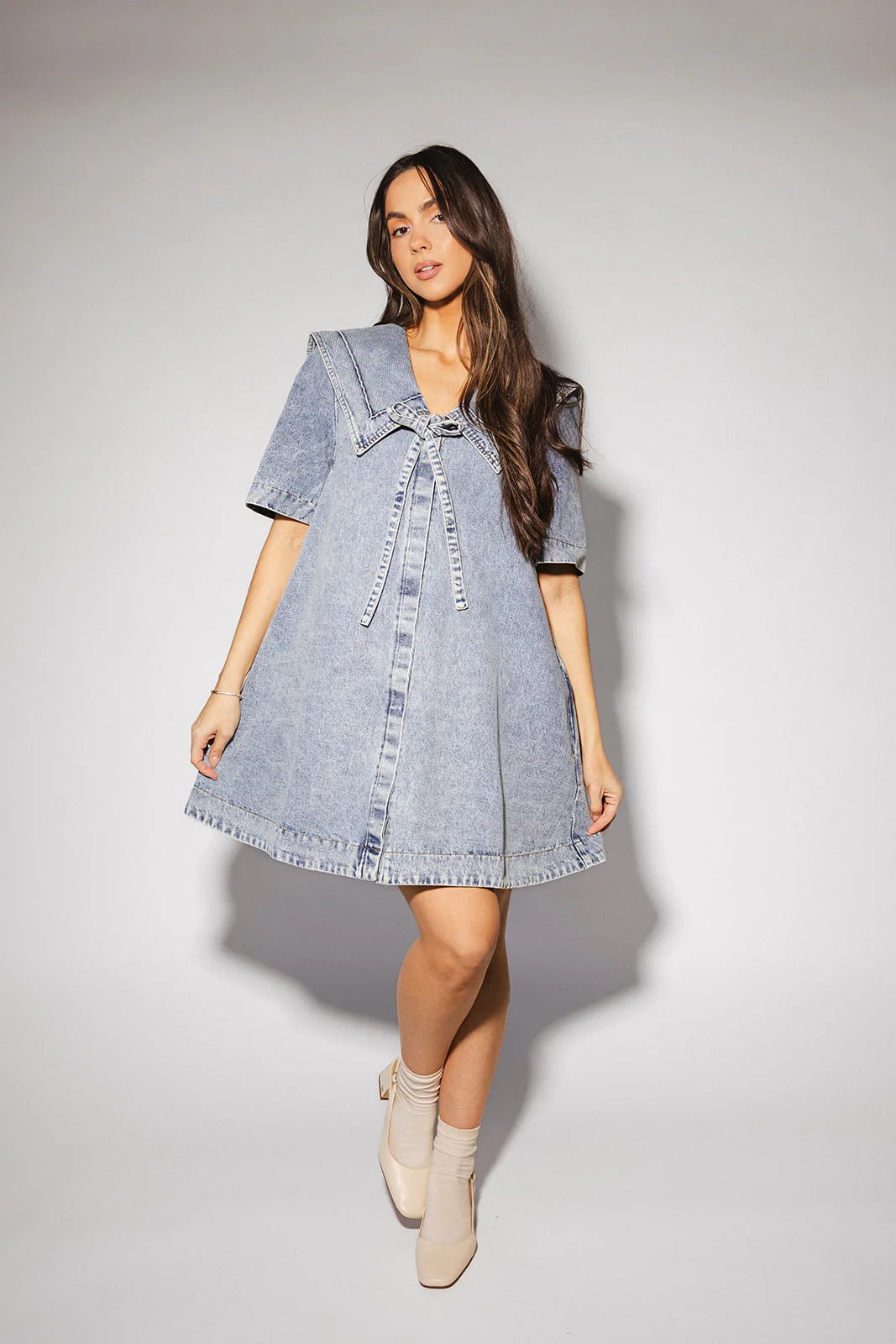 naomi denim dress - Image 9