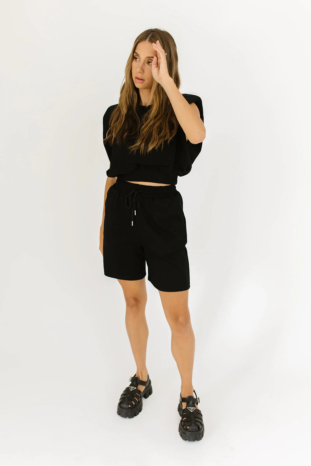 pacifica sweat set // black - Image 16