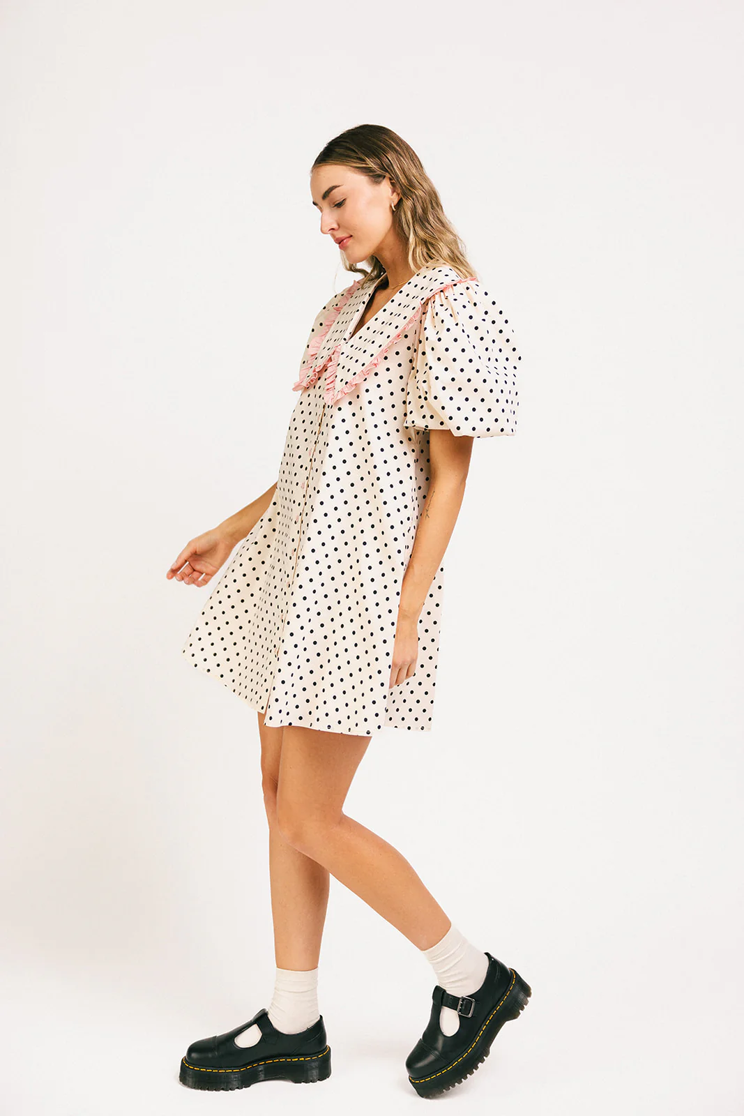poppy collared dress // polka dot *zoco exclusive* - Image 28