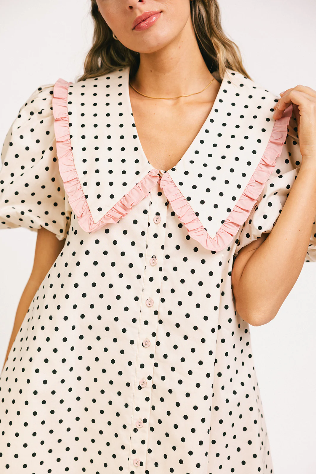 poppy collared dress // polka dot *zoco exclusive* - Image 33