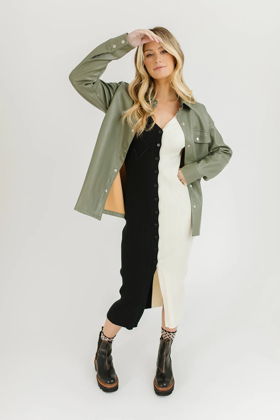 princeton faux leather jacket - Image 5
