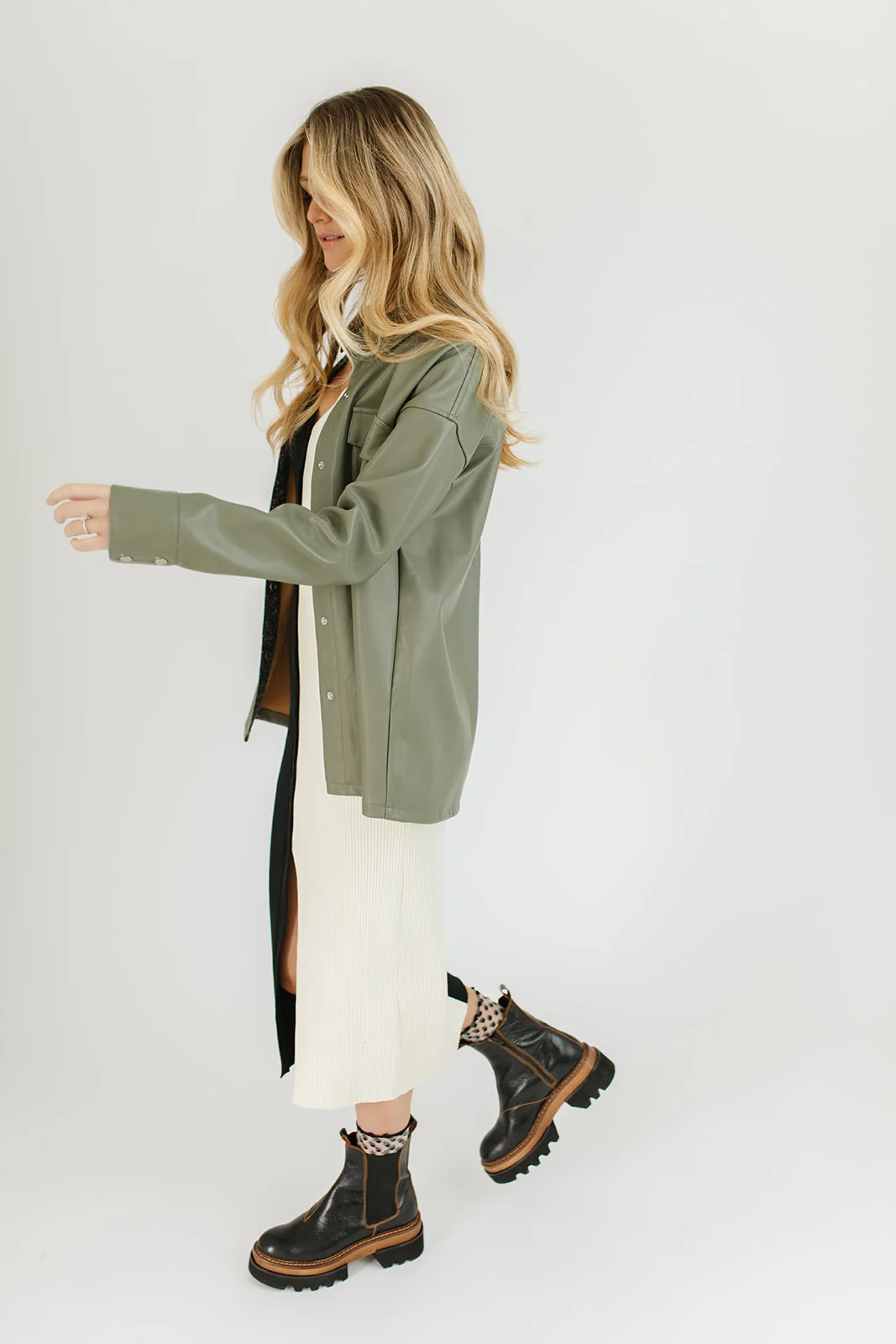 princeton faux leather jacket - Image 7