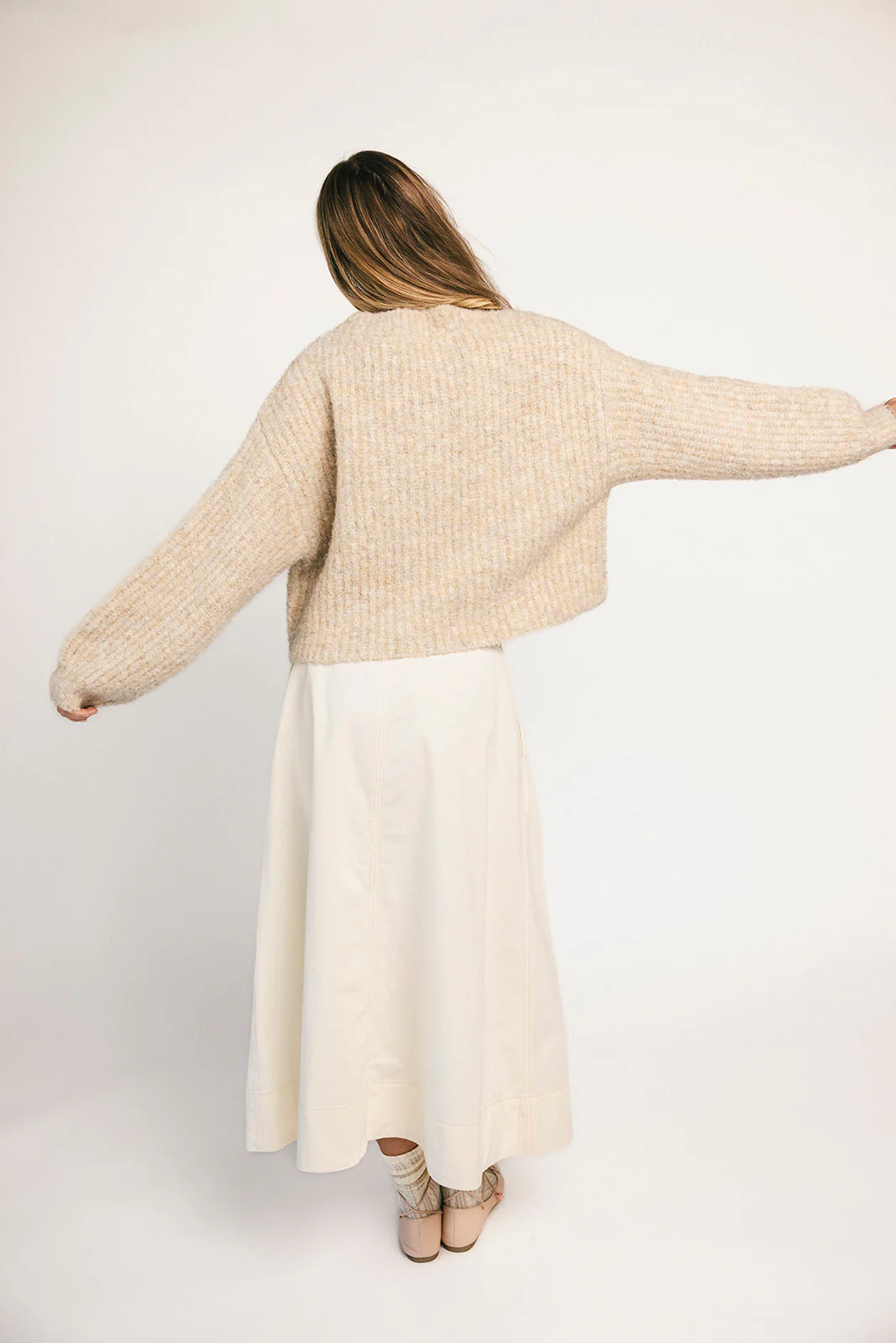 quincy cardigan // oat *zoco exclusive* - Image 21