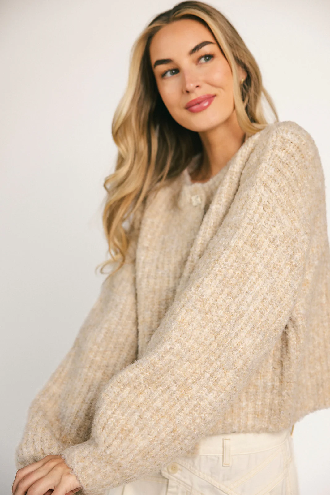 quincy cardigan // oat *zoco exclusive* - Image 24