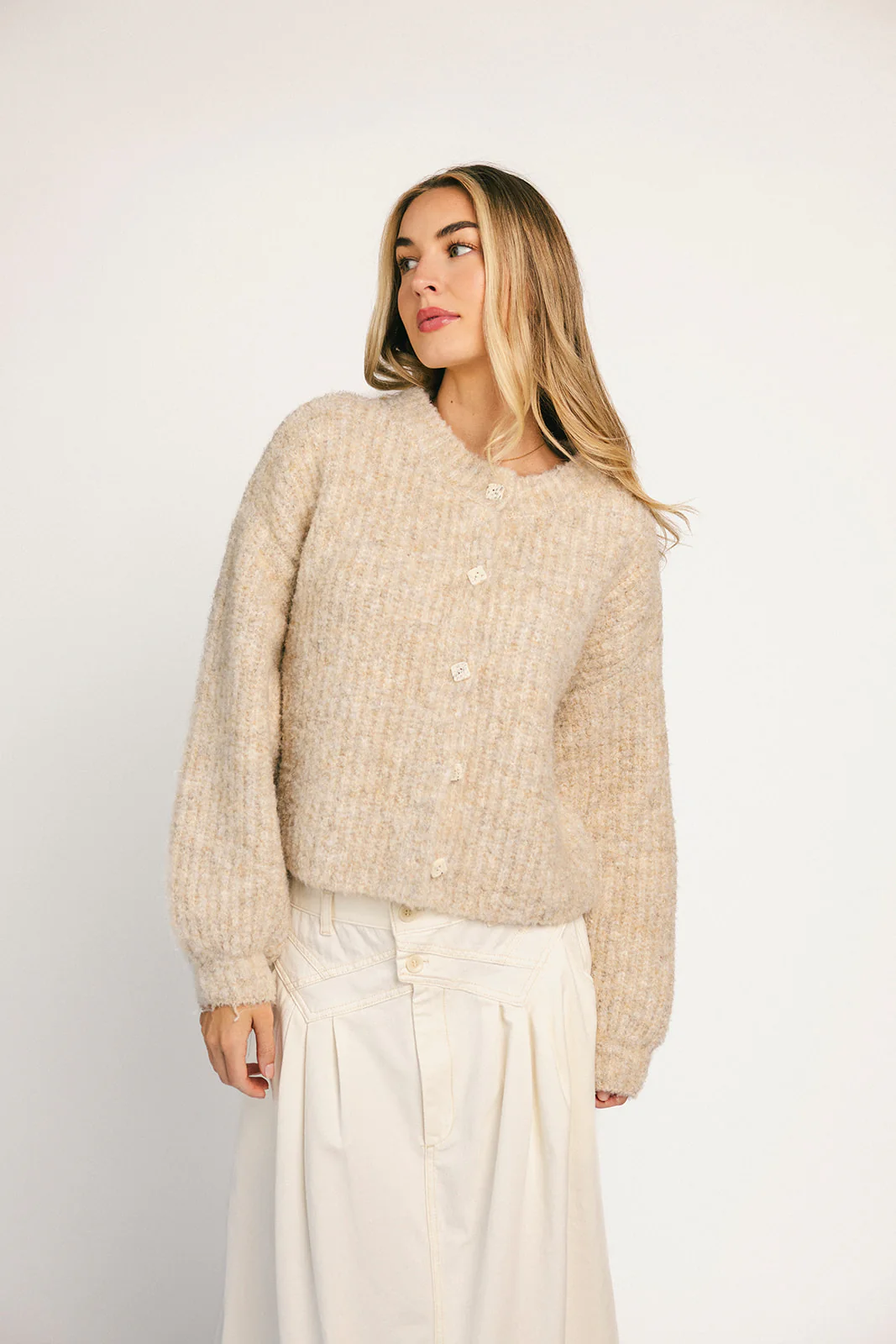 quincy cardigan // oat *zoco exclusive* - Image 27