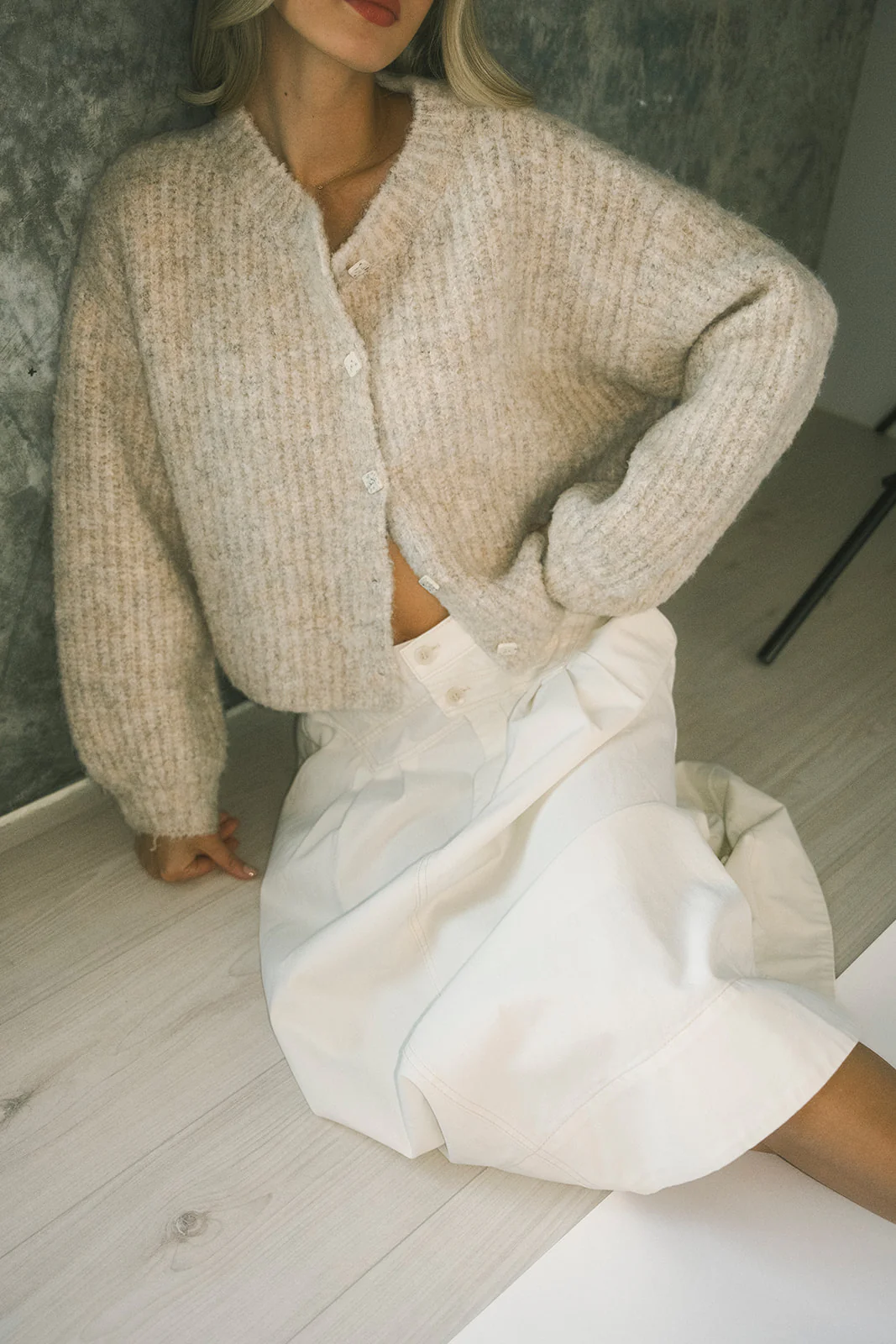 quincy cardigan // oat *zoco exclusive* - Image 29
