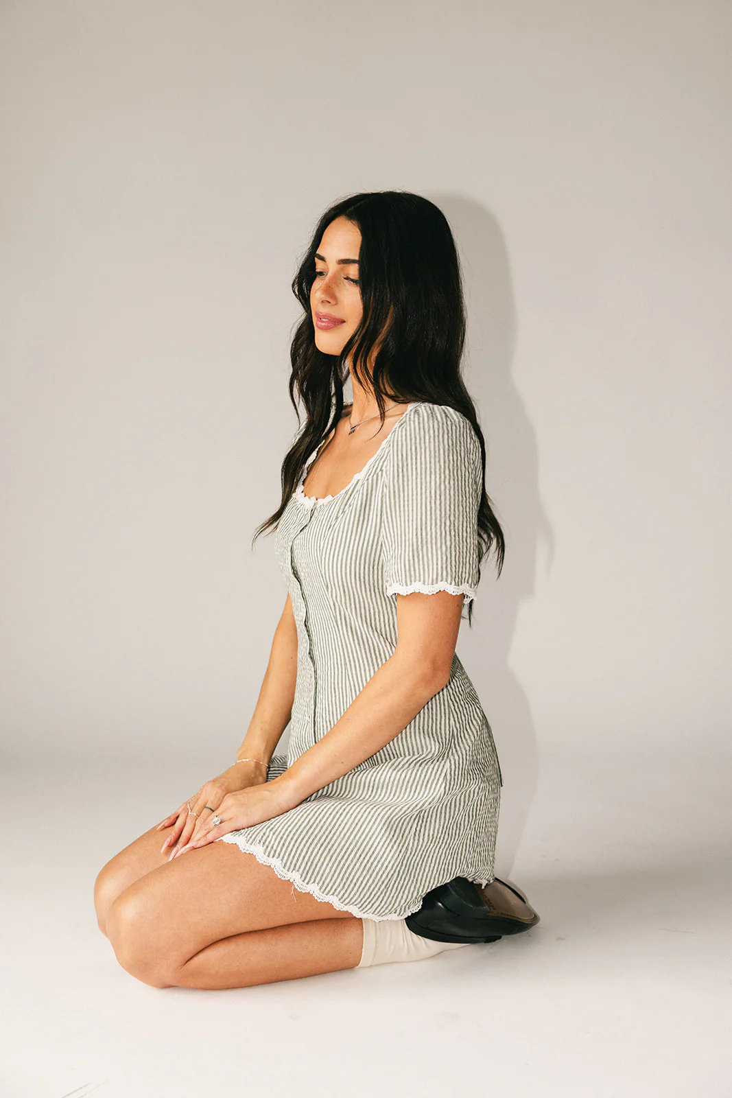 reese mini dress // green - Image 20
