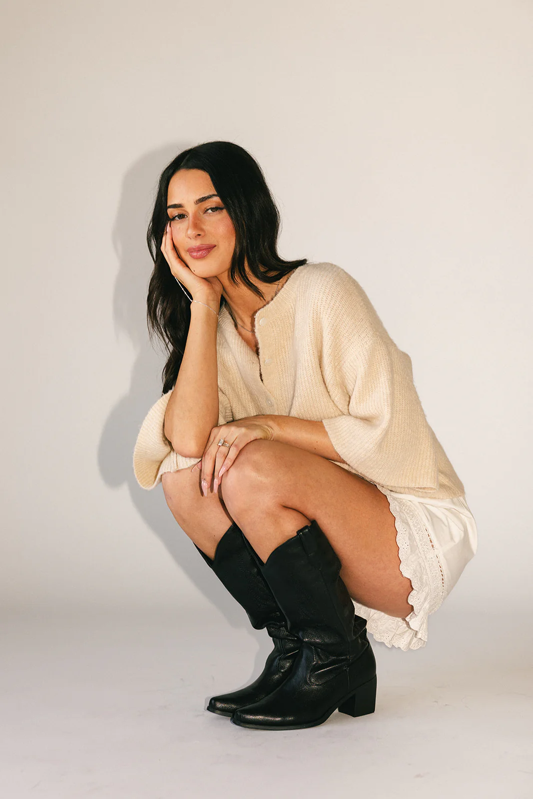 sabrina knit cardigan // cream *zoco exclusive* - Image 21