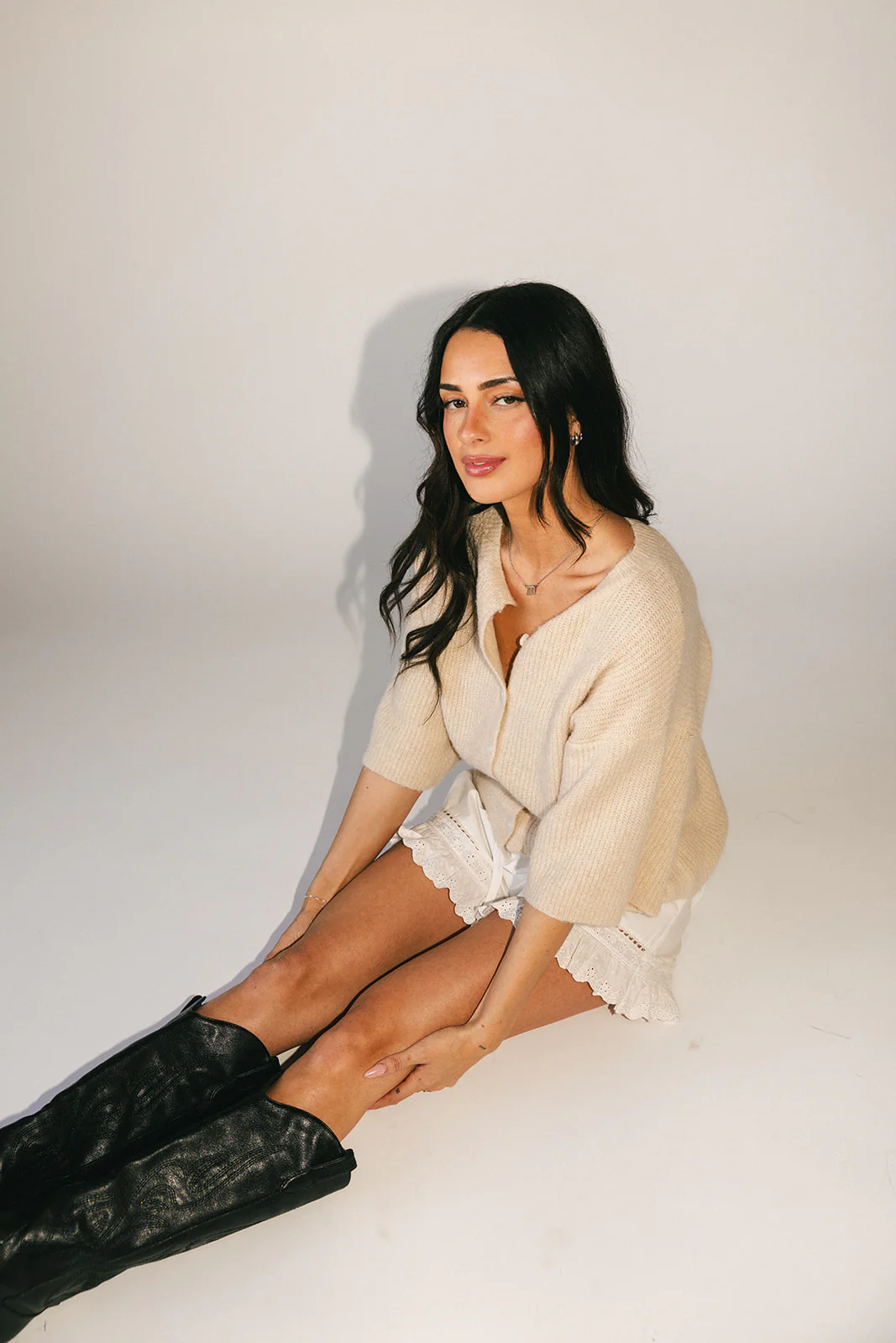 sabrina knit cardigan // cream *zoco exclusive* - Image 25