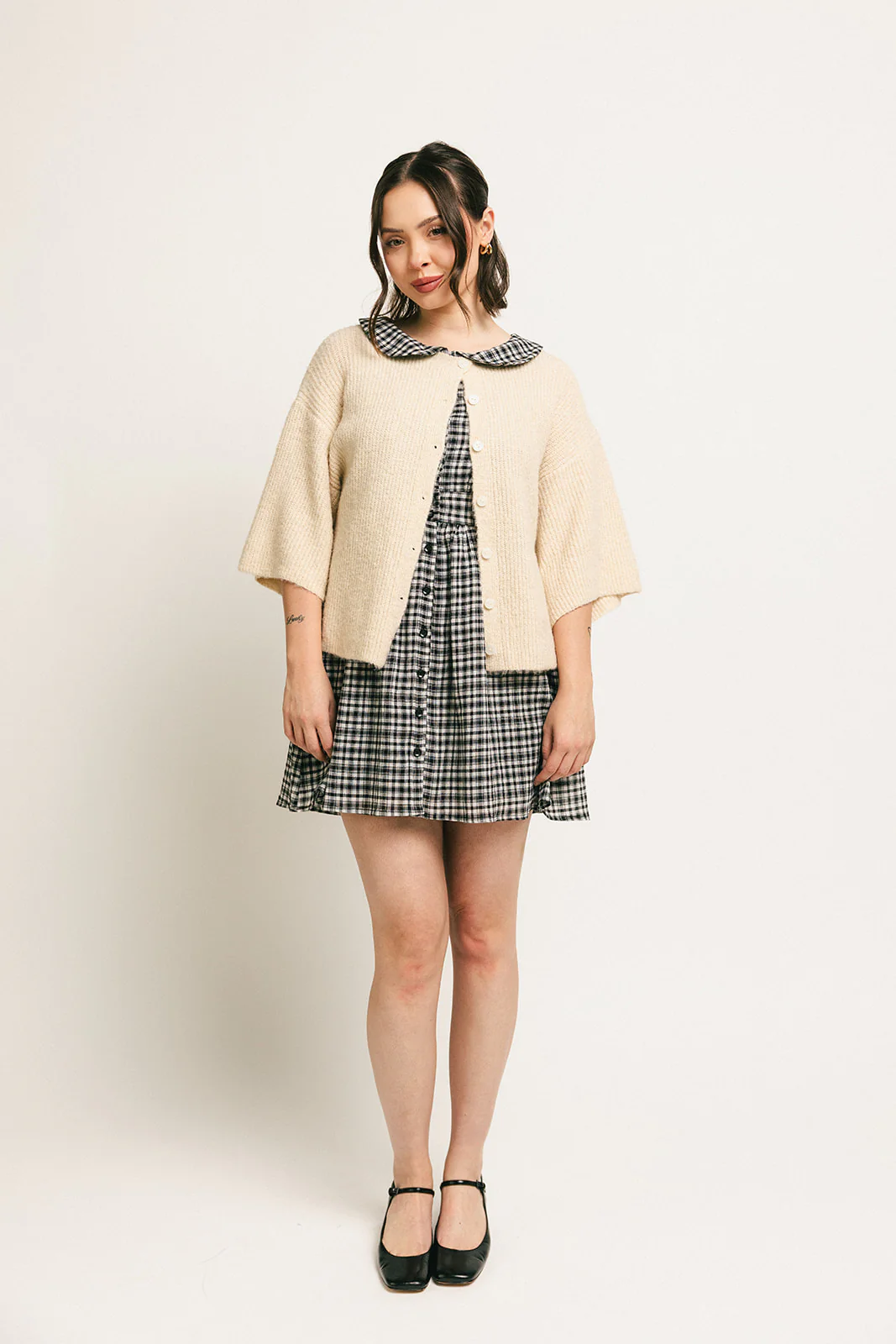sabrina knit cardigan // cream *zoco exclusive* - Image 45