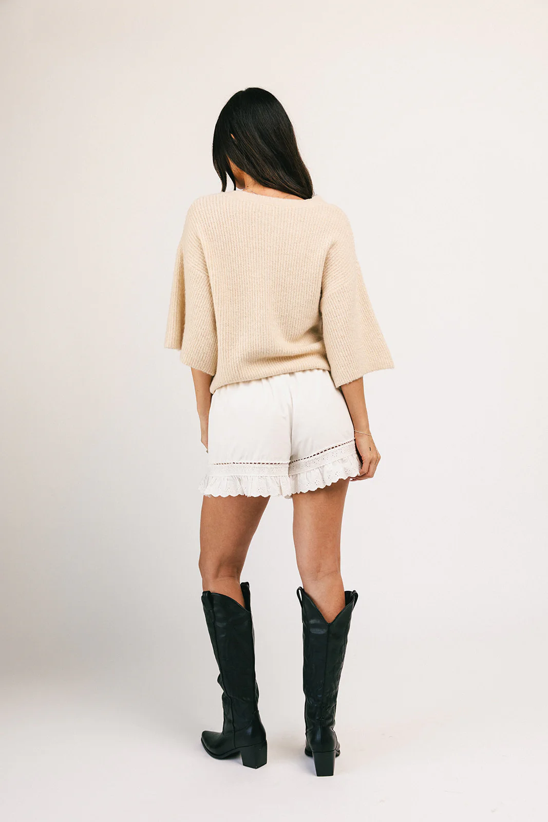 sabrina knit cardigan // cream *zoco exclusive* - Image 9