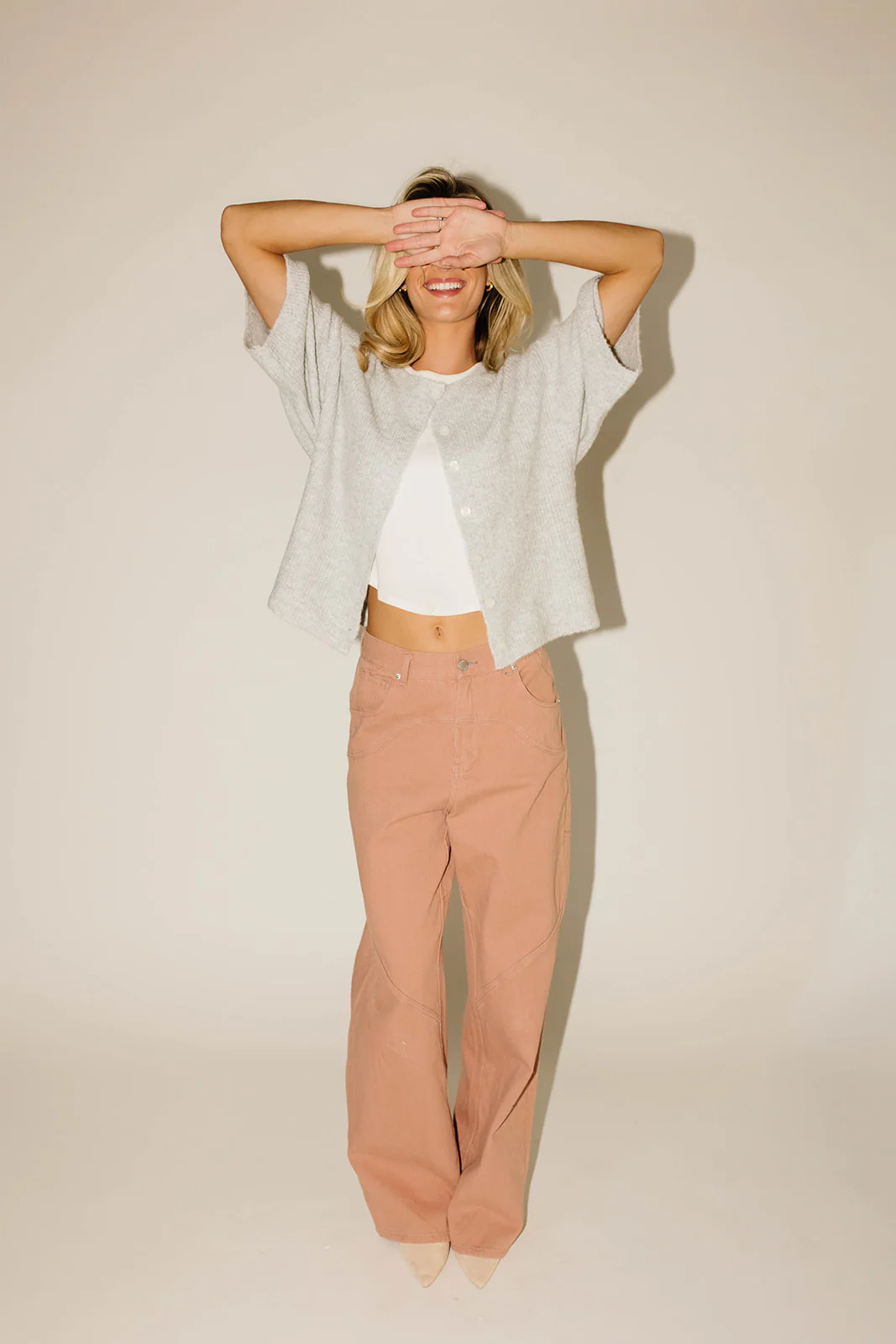 sabrina knit cardigan // grey *zoco exclusive* - Image 14