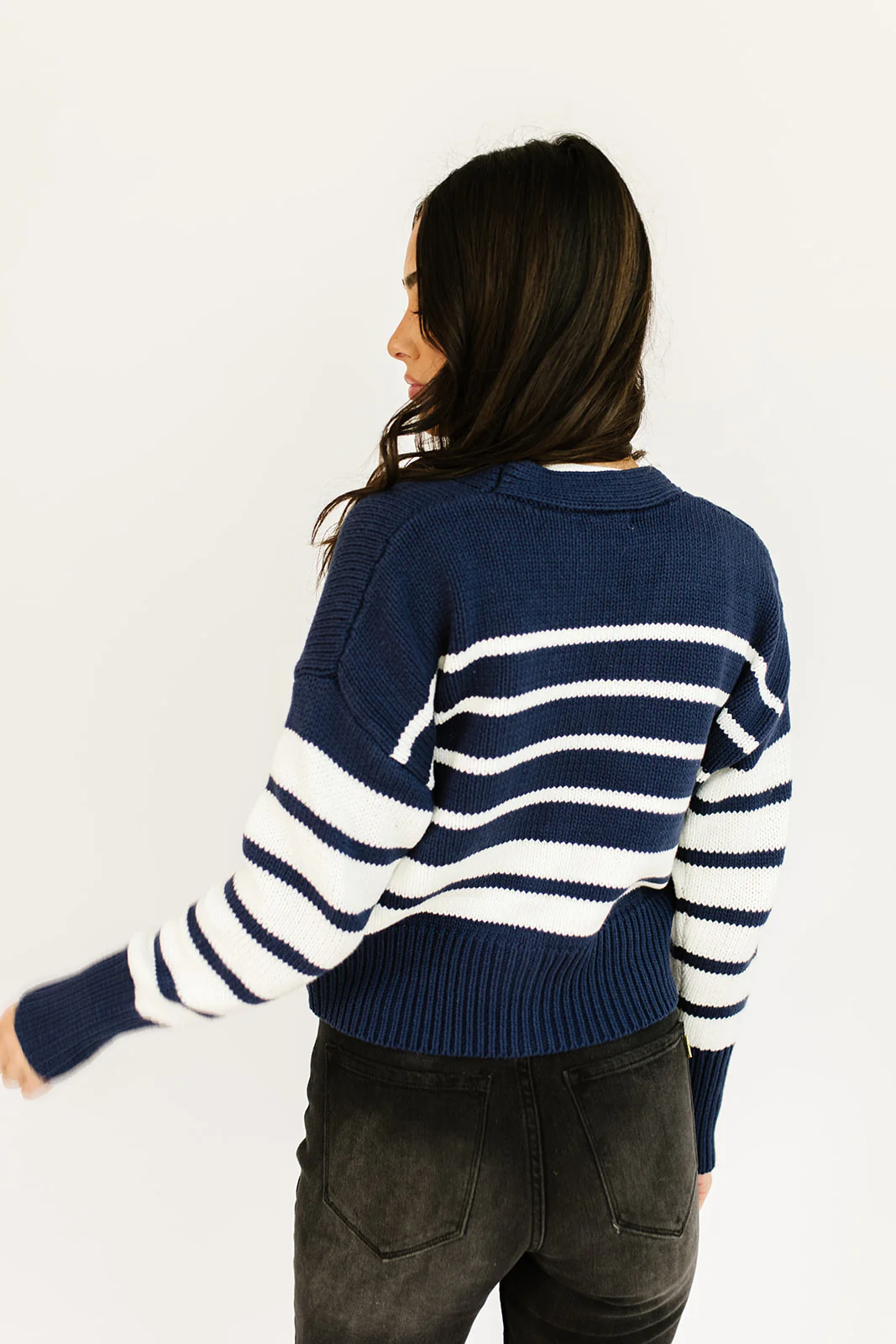 sail away striped cardigan - Image 11