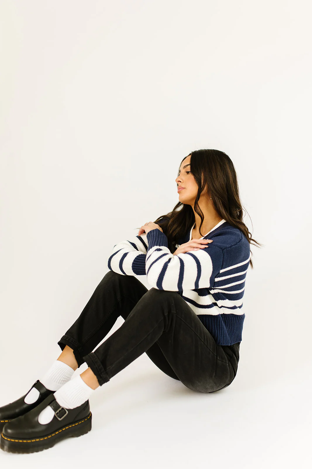 sail away striped cardigan - Image 12