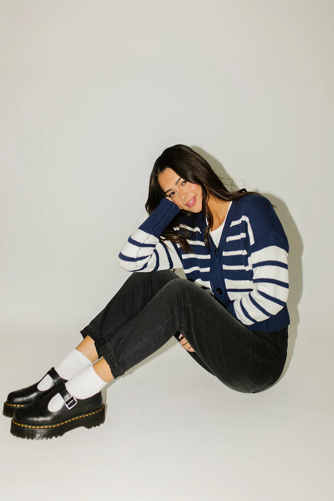sail away striped cardigan - Image 13