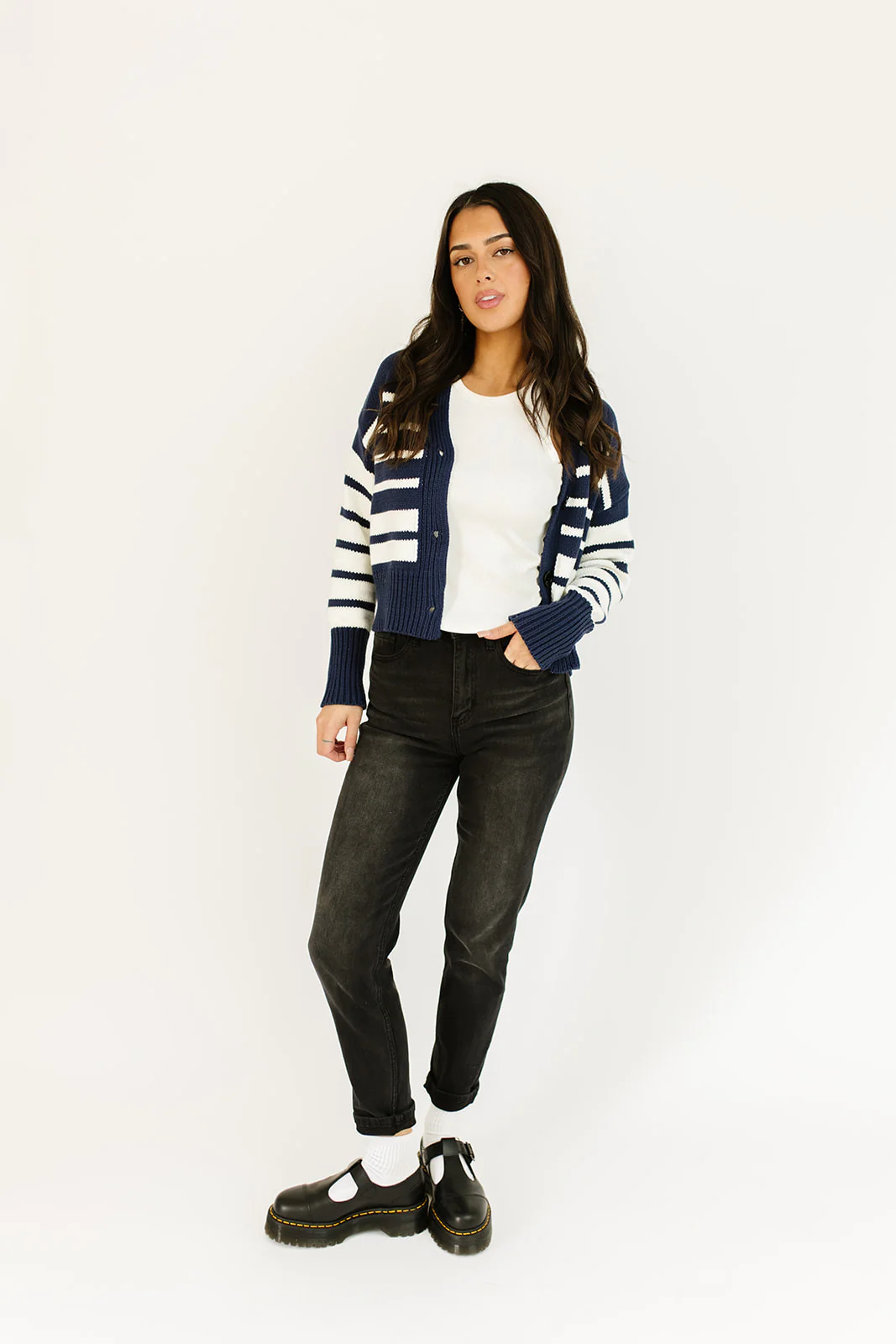 sail away striped cardigan - Image 14