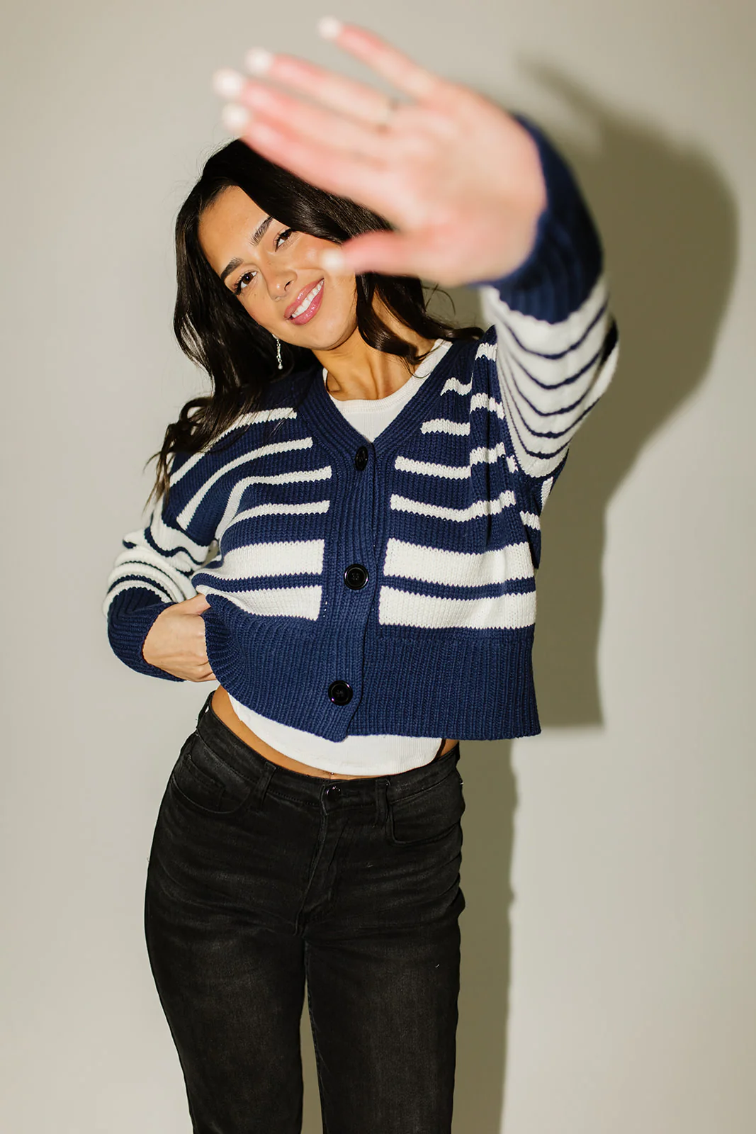 sail away striped cardigan - Image 15