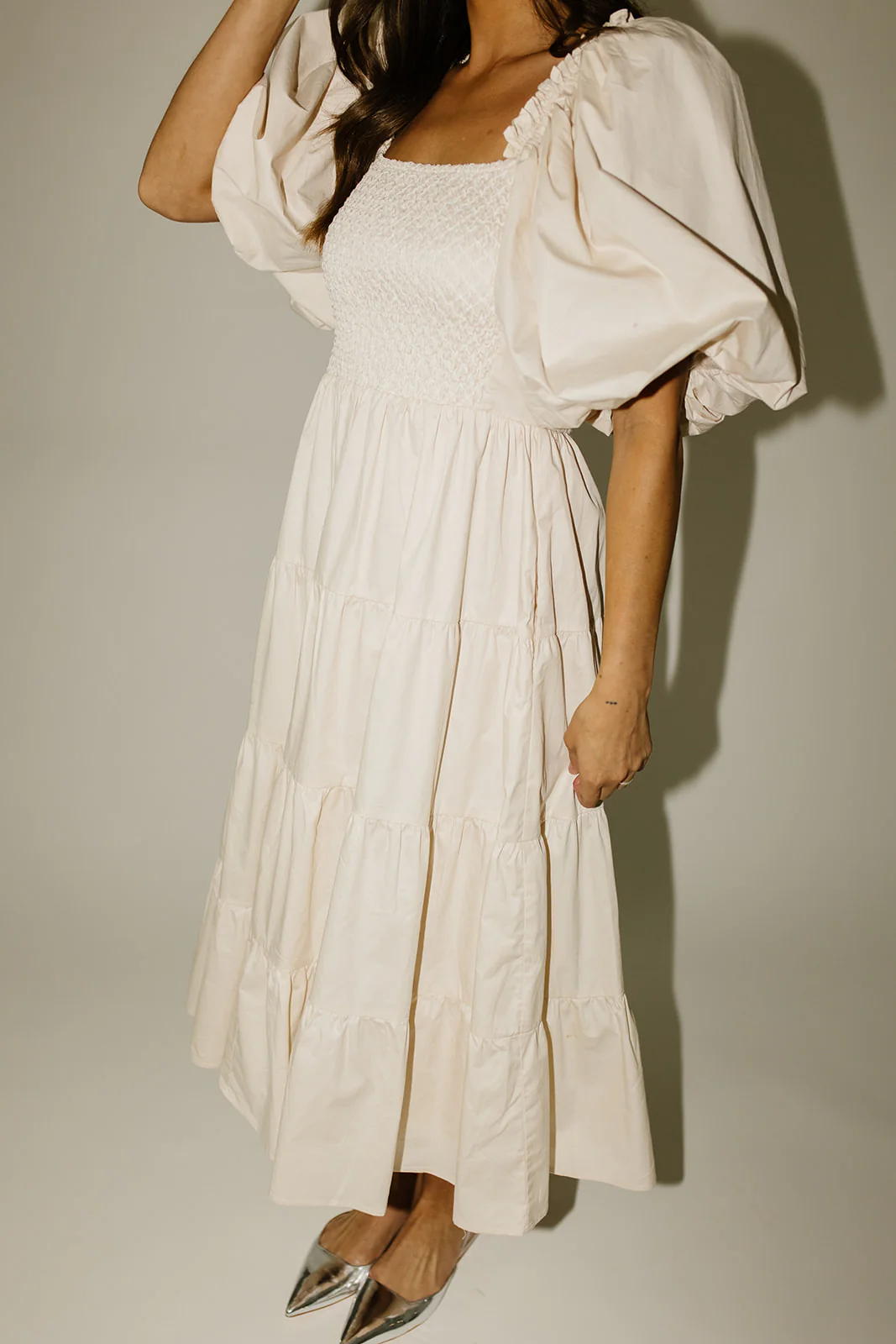 scout puff sleeve dress // cream *zoco exclusive* - Image 20