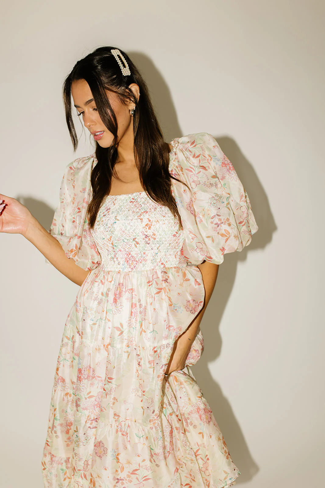 scout puff sleeve dress // spring floral *zoco exclusive* - Image 12