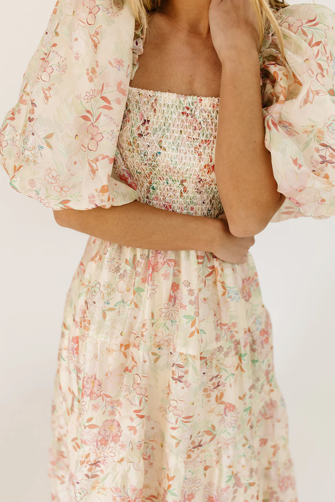 scout puff sleeve dress // spring floral *zoco exclusive* - Image 4