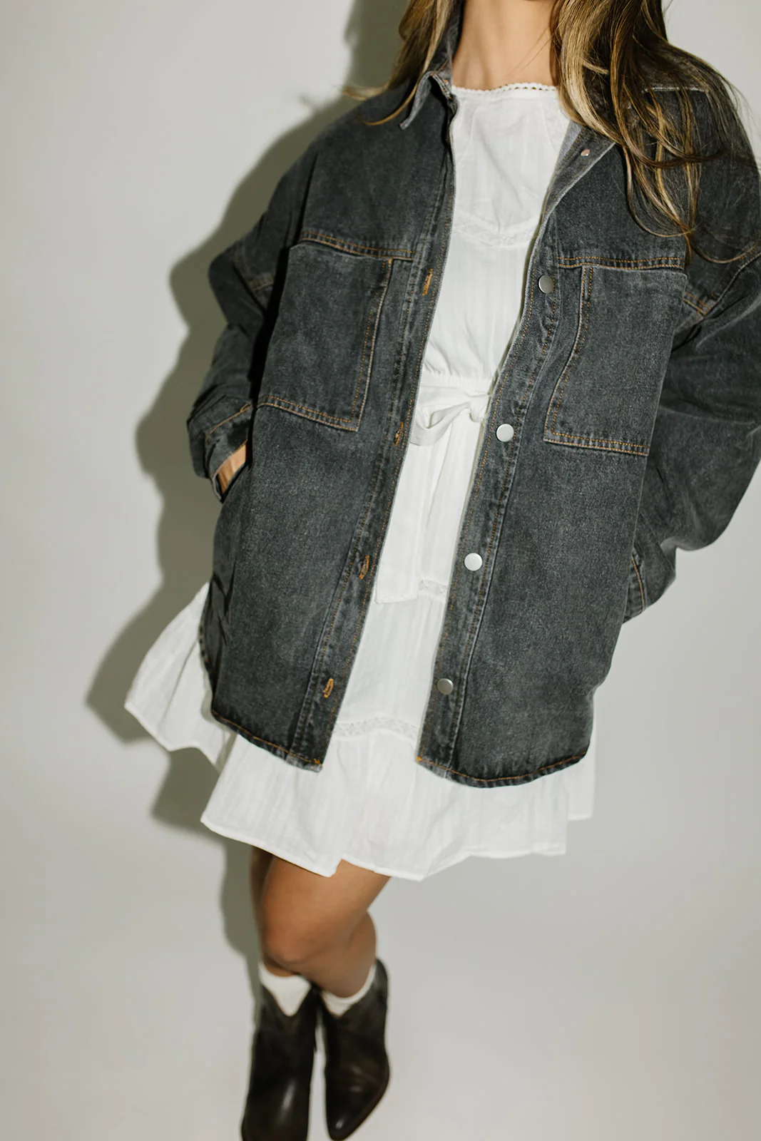 serendipity denim jacket // black *zoco exclusive* - Image 23