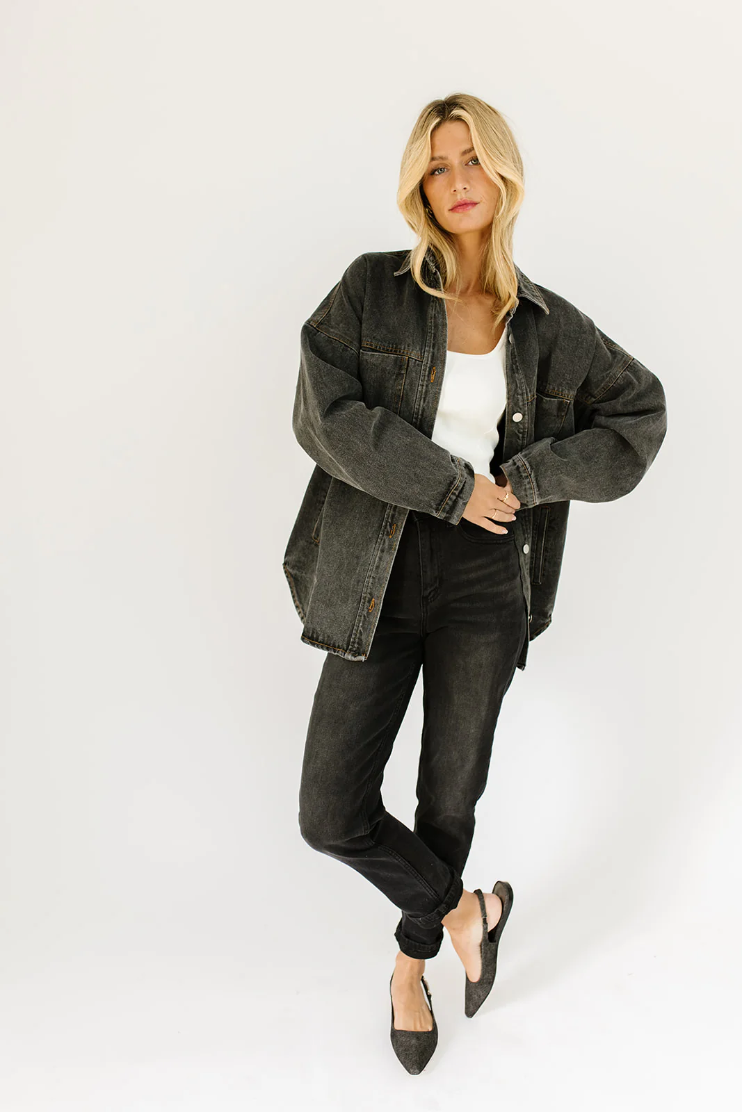 serendipity denim jacket // black *zoco exclusive* - Image 6