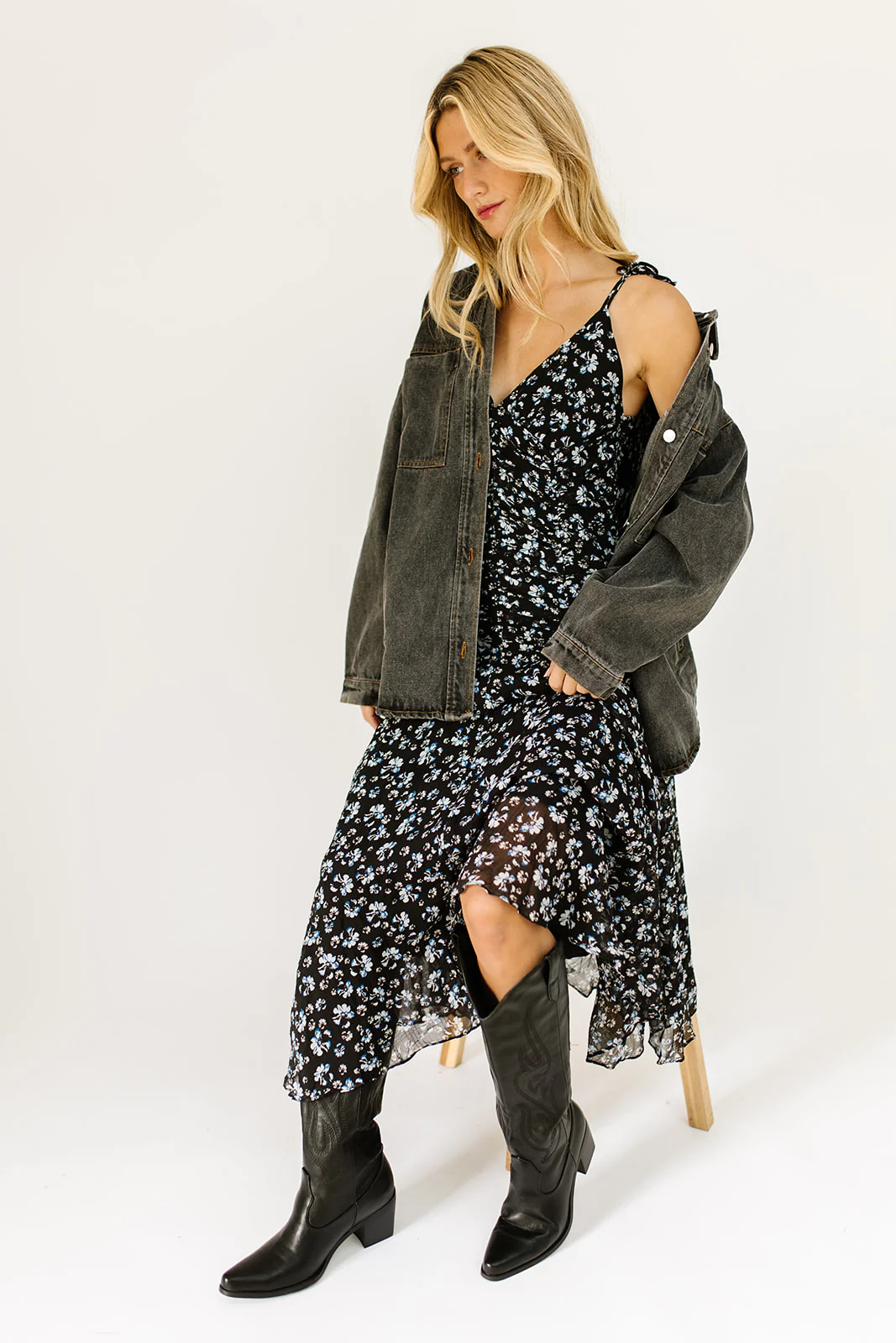 serendipity denim jacket // black *zoco exclusive* - Image 9