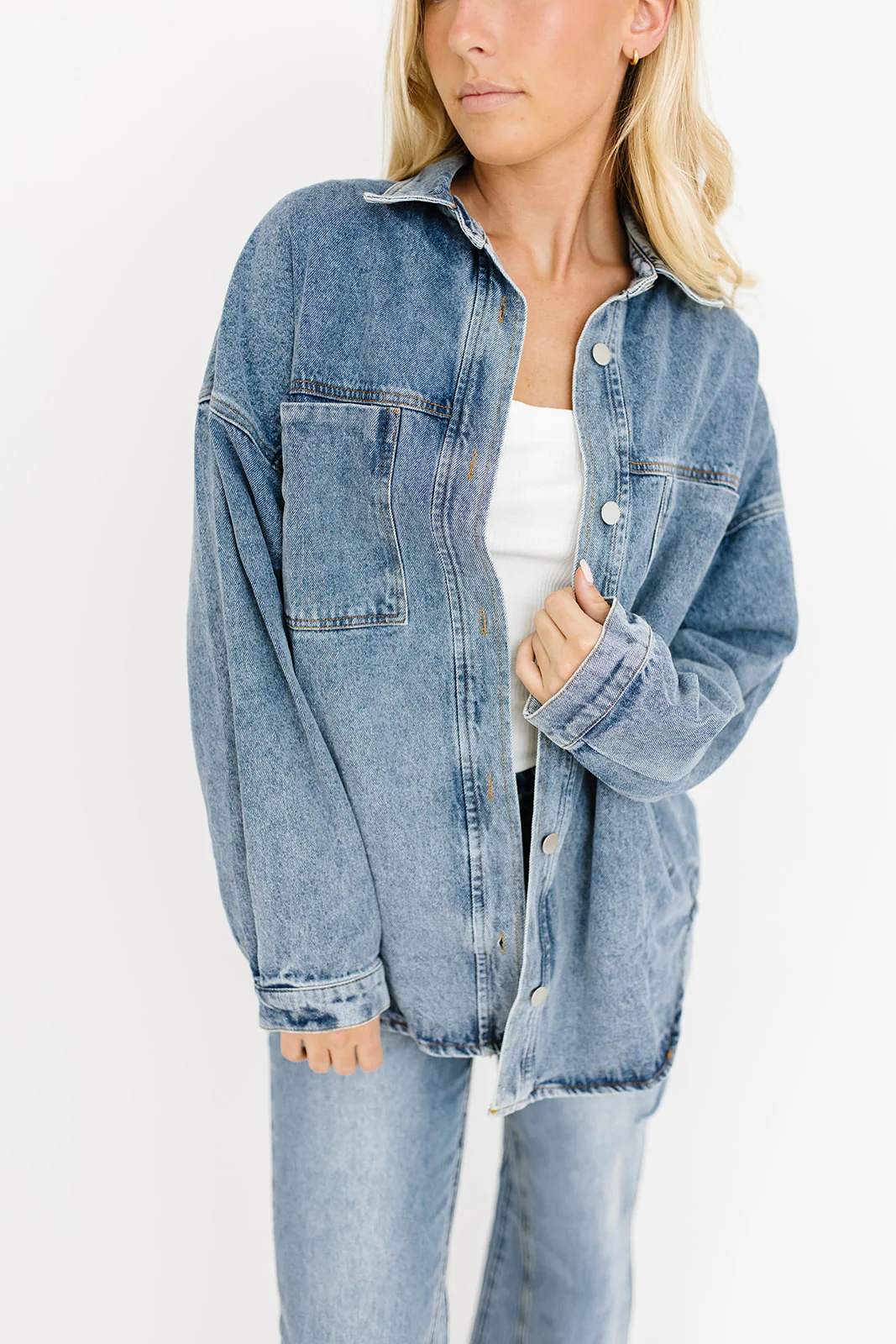 serendipity denim jacket *zoco exclusive* - Image 13