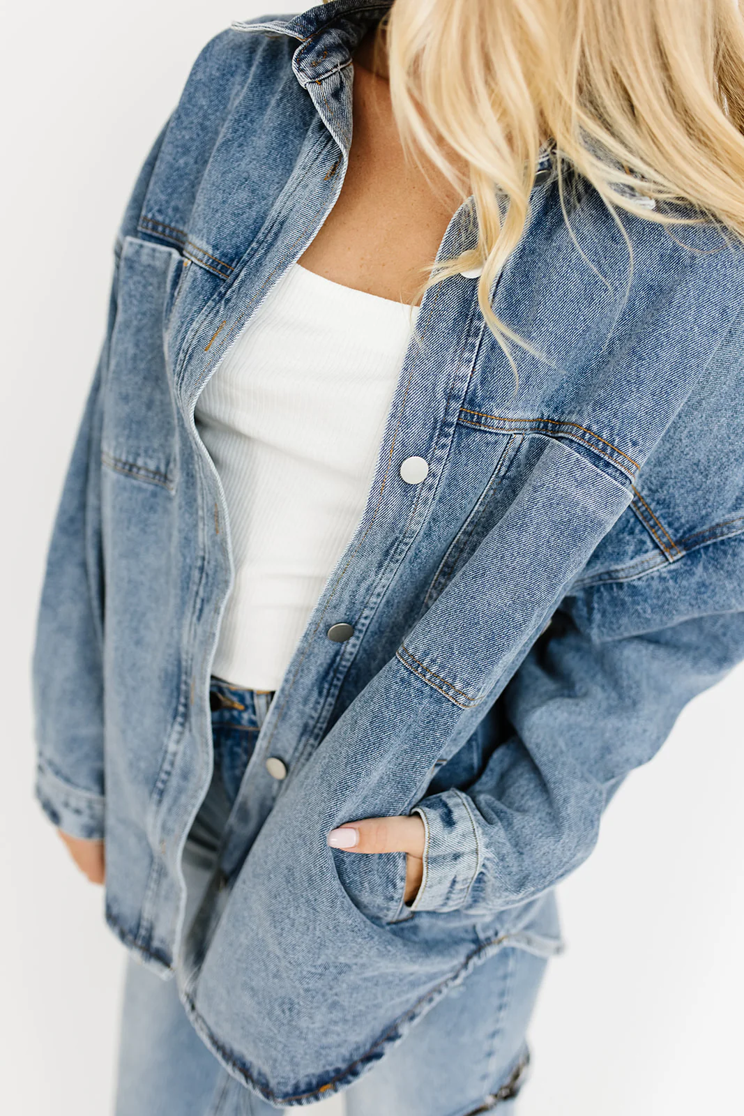 serendipity denim jacket *zoco exclusive* - Image 17