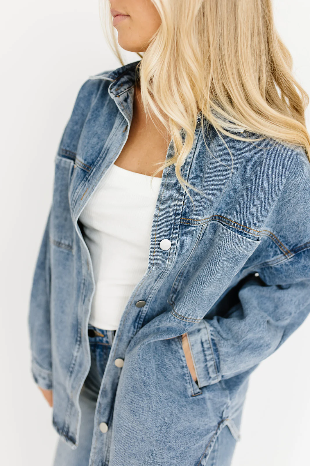 serendipity denim jacket *zoco exclusive* - Image 18