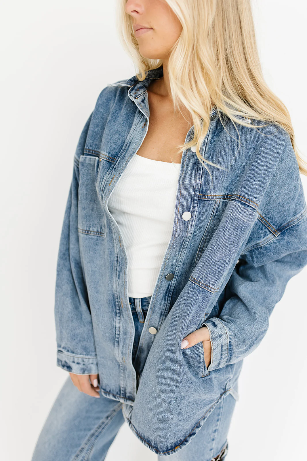 serendipity denim jacket *zoco exclusive* - Image 19