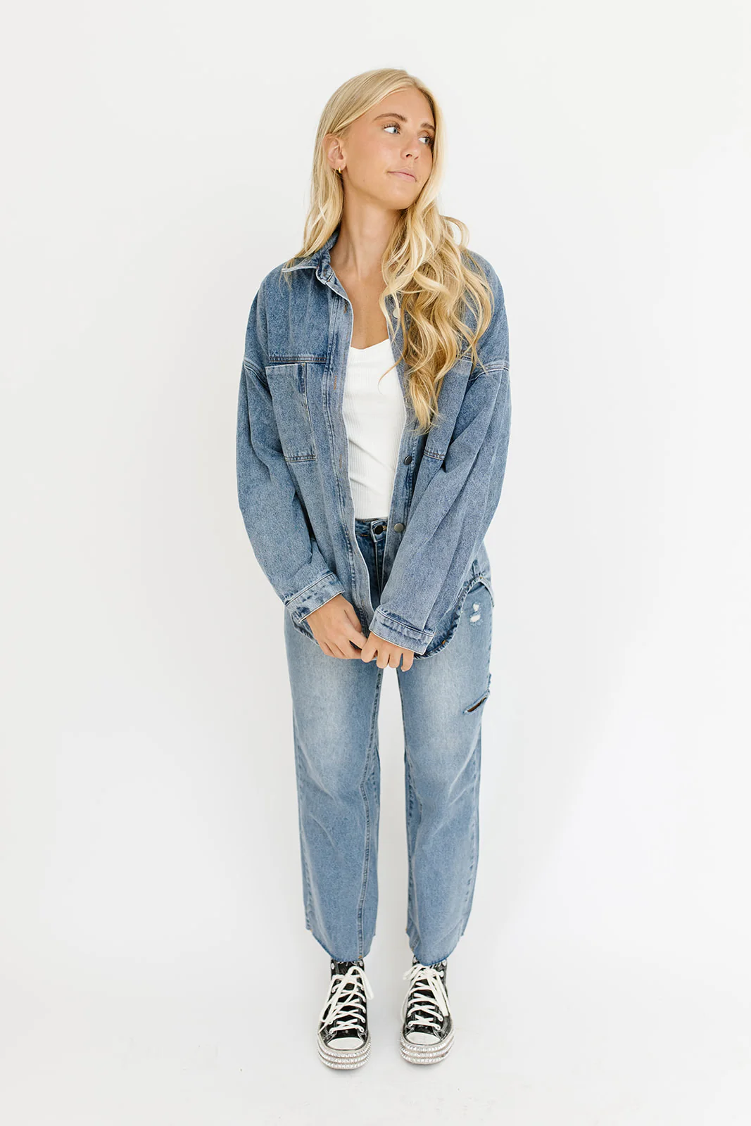 serendipity denim jacket *zoco exclusive* - Image 22