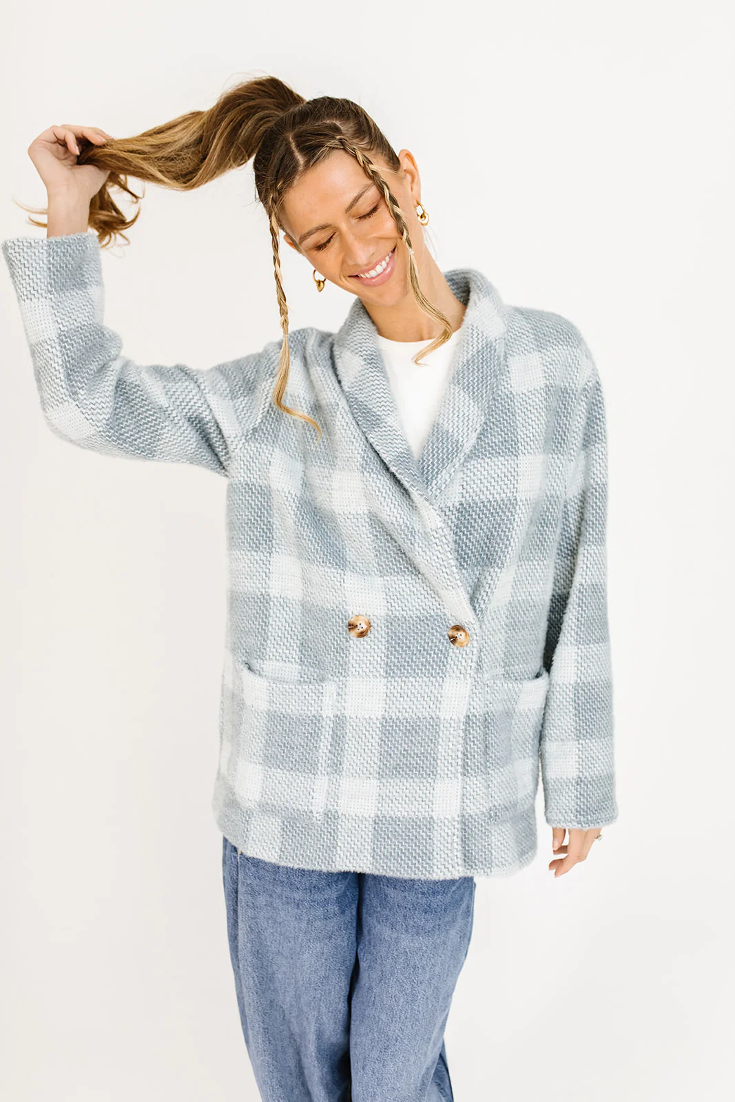 settle down plaid jacket - Image 2