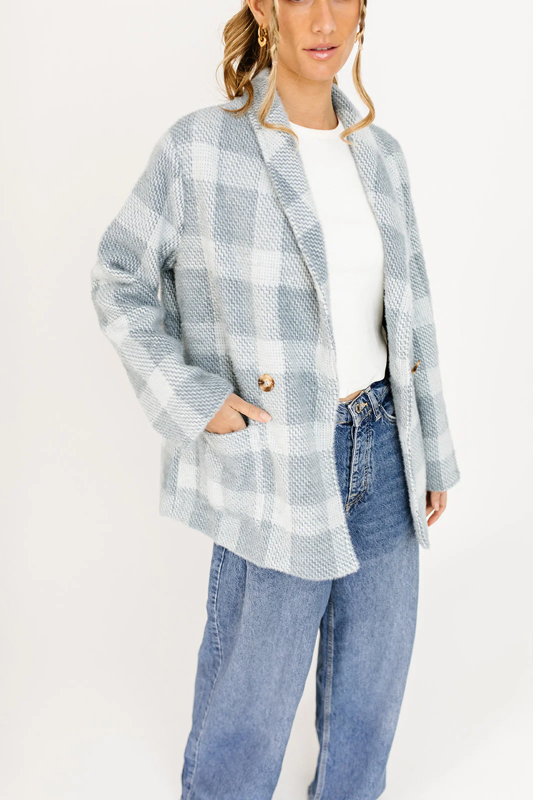 settle down plaid jacket - Image 4