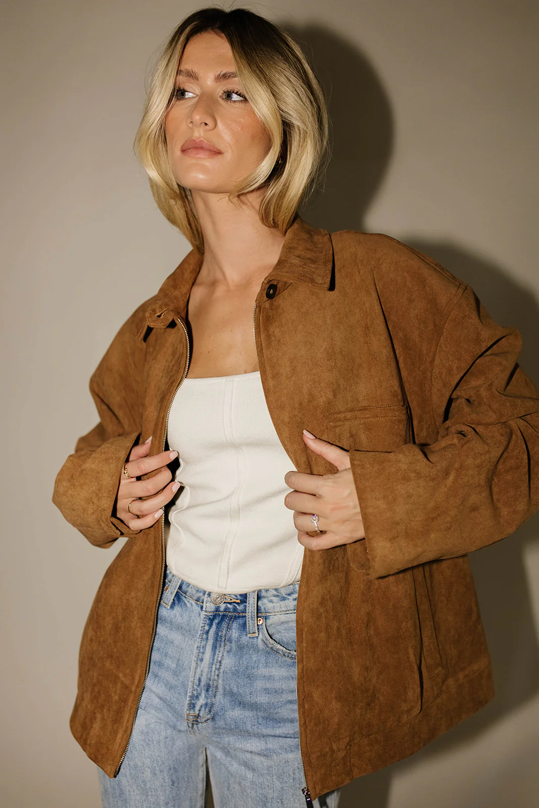 simon suede jacket *zoco exclusive* - Image 14