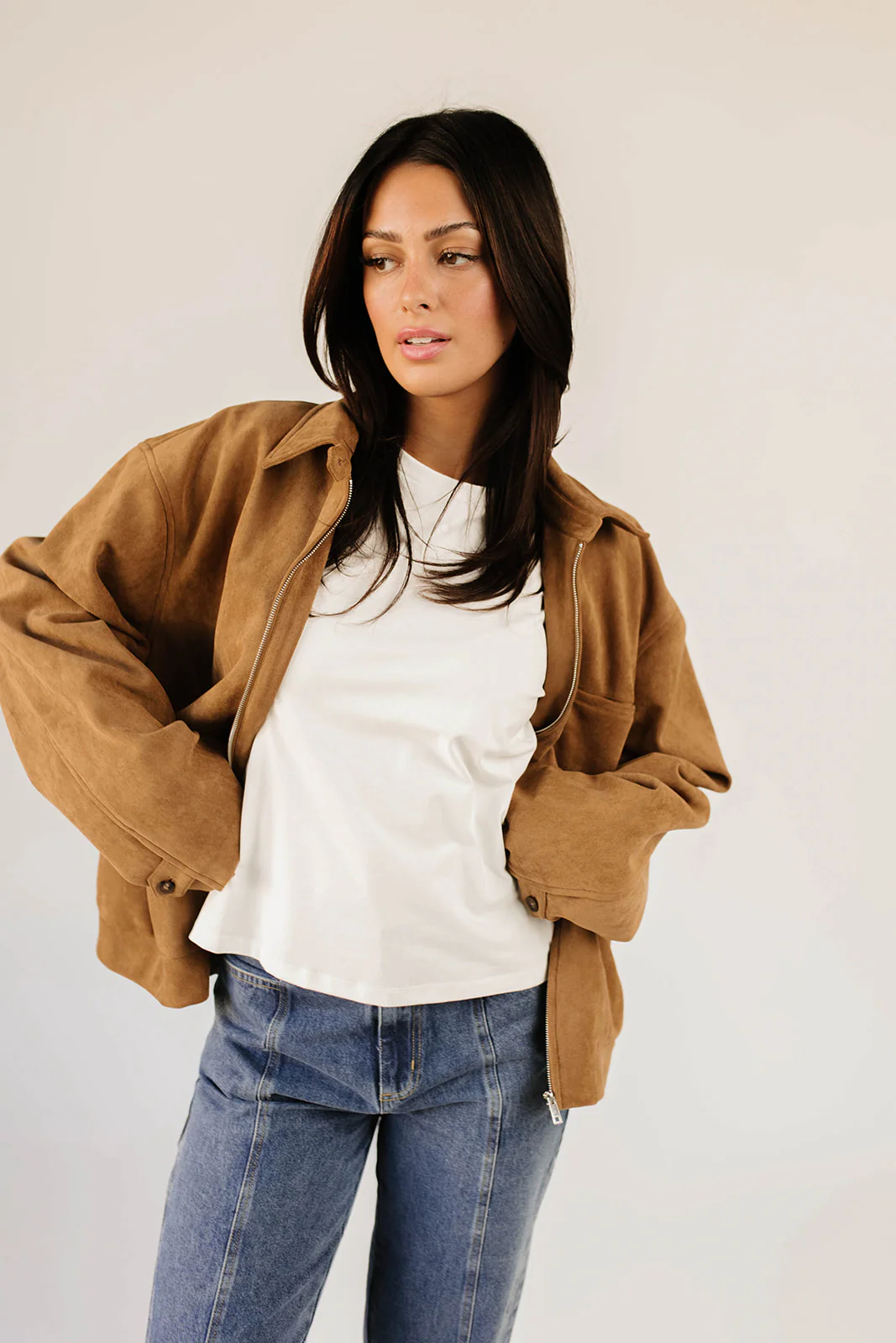 simon suede jacket *zoco exclusive* - Image 21