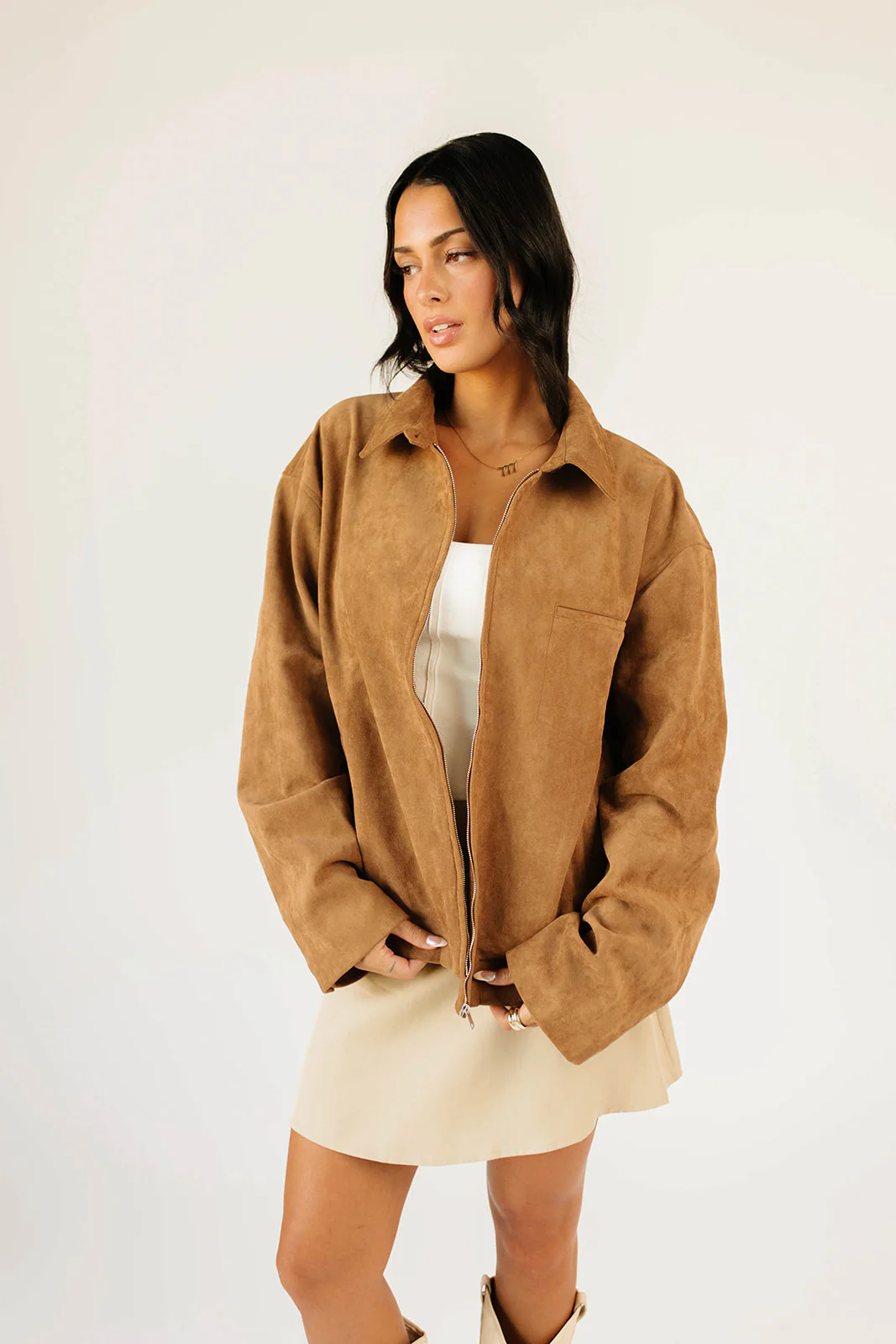 simon suede jacket *zoco exclusive* - Image 8